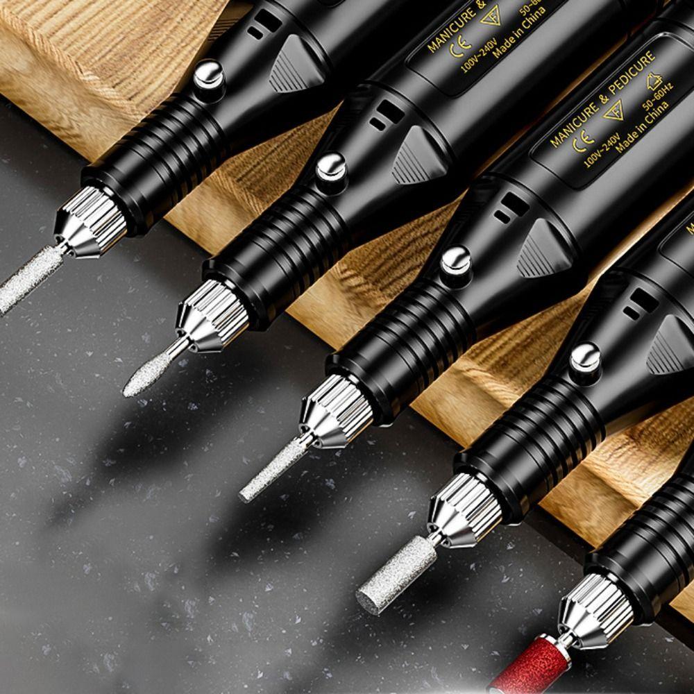 Регулируемая скорость электрическая ручка для резьбы шлифовальная ручка-гравер мини электрическая шлифовальная машина маникюр