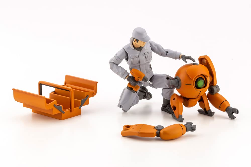 Hexa Gear Governor Engineer Set A Высота 74 мм Масштаб пластиковой модели Цвет литья HG104 приблизительно. 1/24