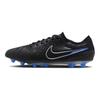 Nike Кроссовки Tiempo Legend 10 Elite AG Shadow Pack Unisex, черные, Hyper-Royal Chrome DV4330-040