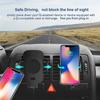 Car Wireless Charger Infrared Sensor Fast Charging Air Vent Mount Phone Holder