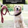 Поводок для собак большой длины, цепь для собак средней длины, золотистый ретривер, лабрадор, поводок для прогулок с P-цепью, товары для животных