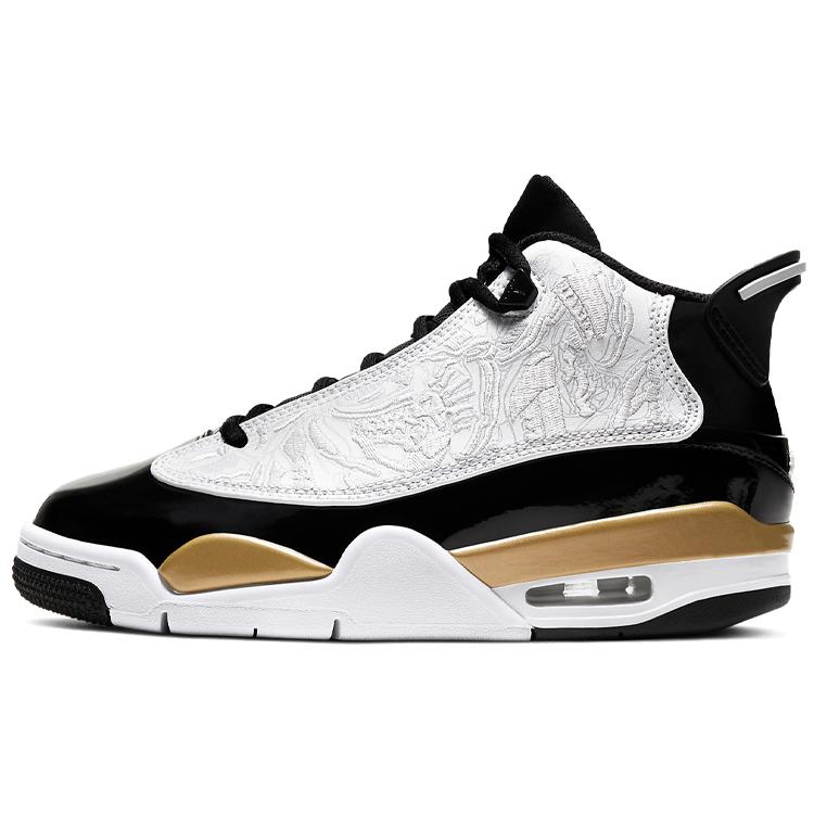 Jordan Dub Zero Black Metallic Gold White GS 311047-005