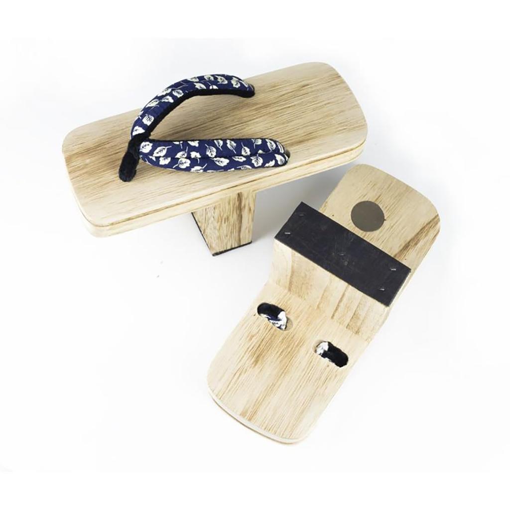 FANGLI Tengu Training Paulownia Wood White and Soft Perfect for FL1209 Size Geta, Single-Tooth Geta, Base, Wood, Men's Women's, Comfortable, Strap,