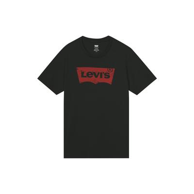 Футболка Levis Cotton Classic с круглым вырезом и логотипом, мужская, черная 17783-0198