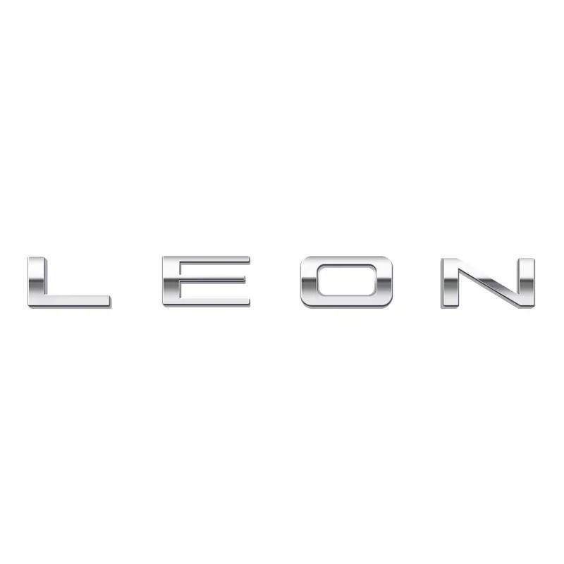 ussh2 1pcs 3D IBIZA Leon logo Letter Emblem Metal Car Badge Decoration Rear Trunk Sticker Accessories For Seat FR Altea vz Decoration