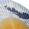 Кимоно Складной Бумага с изображением Фудзи Белый Бамбук Shojuan [Стильный Ироха] Веер, Дизайн, Высококачественный Веер, Резьба, Мужской, 22 см,