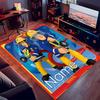 Custom personalization Fireman Sam Print Area Rug - Soft, Washable Non-Slip Indoor Mat,Living Room,Home&Office Decorative Rug