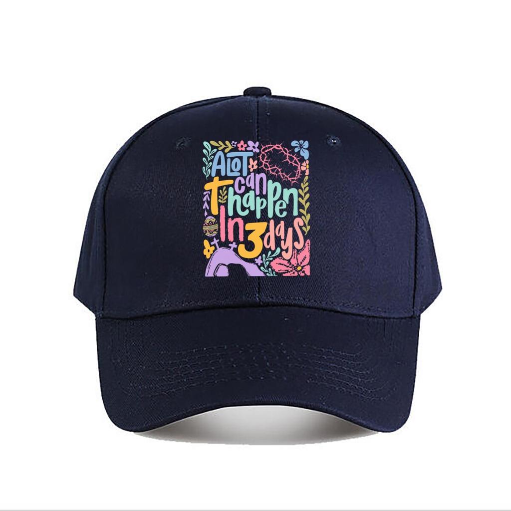 Easter Days Fun Graphic Baseball Cap Fashion Unisex Sunhat Womens Outdoor Sports