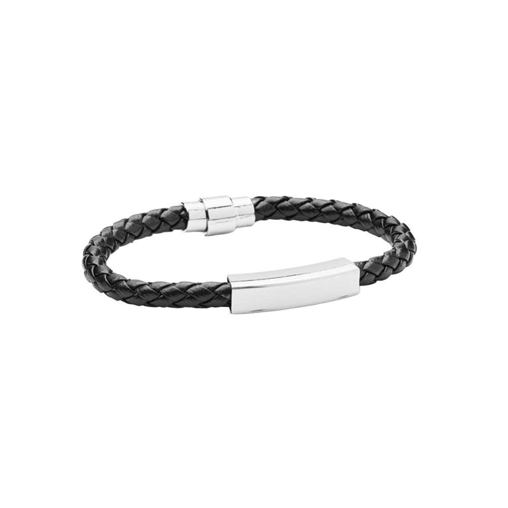 MidOcean Fauleti Faux Leather Braided Bracelet