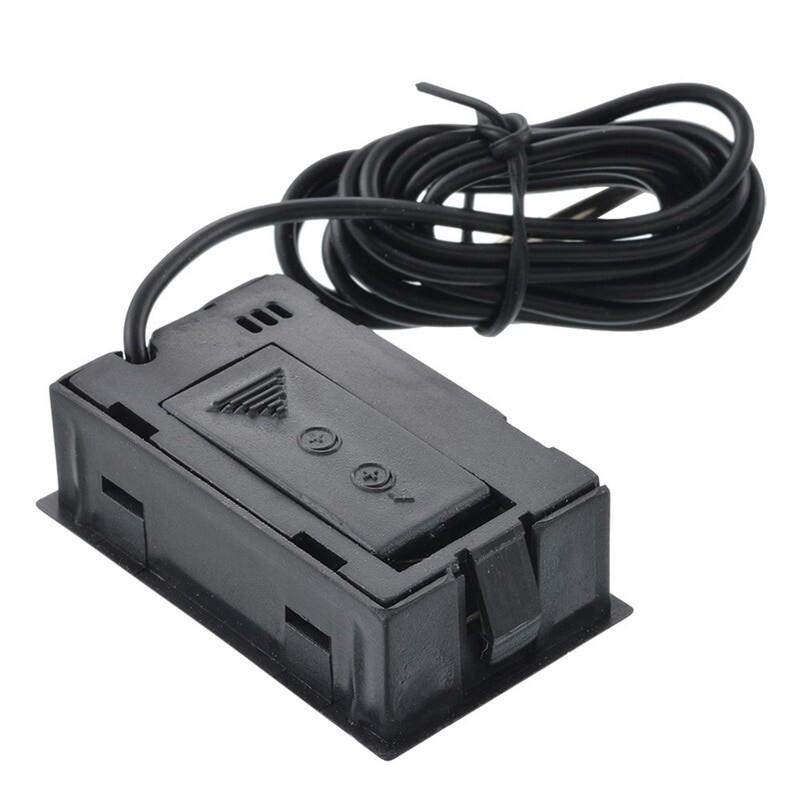 Digital Thermometer Mini LCD Display Meter Fridges Freezers Coolers Aquarium Chillers Mini 1M Probe Instrument 1pcs