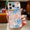 Магнитный чехол для телефона с узором коралловой черепахи для iPhone 17 Pro Max 16 15 14 13 Pro Max Для Magsafe Беспроводная зарядка ТПУ ПК Задняя крышка