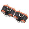 2PCS Cam Cleat Ball Bearing Marine Boat Fast Entry Rope Cam Cleat Wire Fair Sailing Sailboat