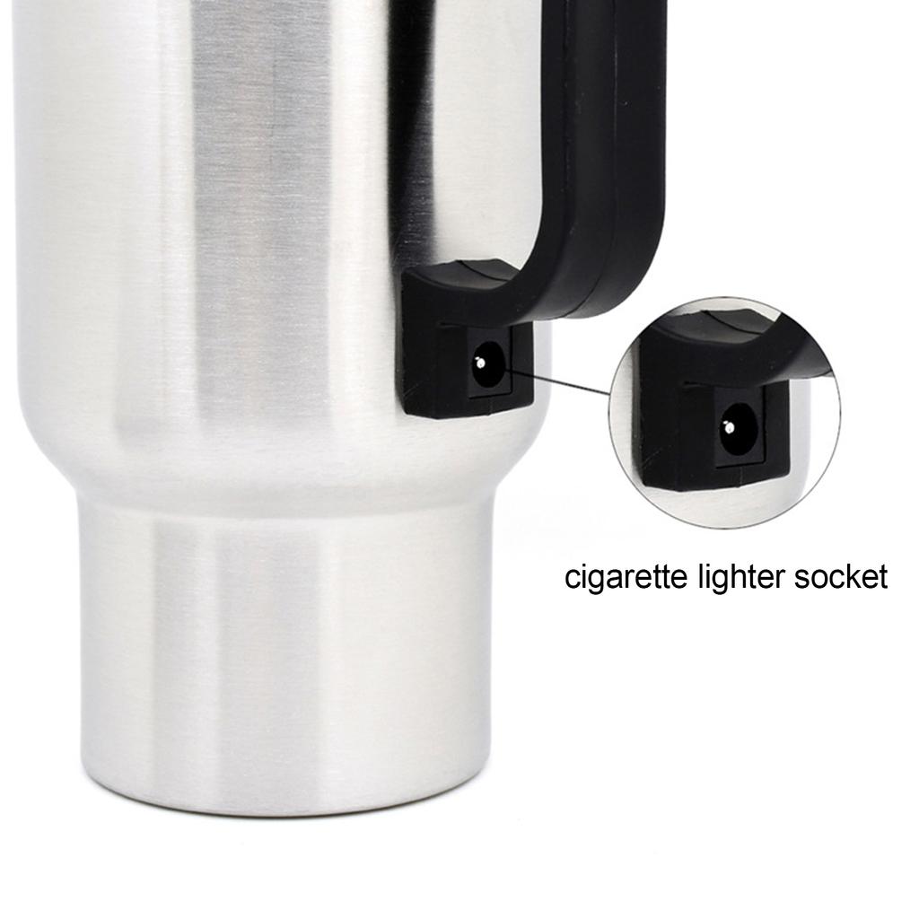 Автомобильный электрический чайник Автомобильный чайник Дорожные термосы Подогреваемая бутылка для воды Подогреваемая чашка для воды Чай Кофе Молоко Автомобильный чайник Термос