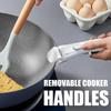 Removable Pot Handle Detachable Handle Pot Frying Pan Stockpot Handle Ergonomic Handle Grip Replacement Accessories Pot Handle
