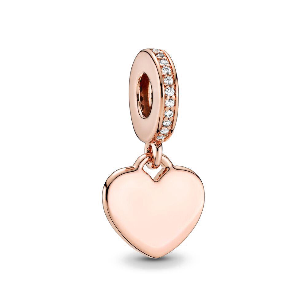 Новые Замки и Ключи Медного Розового Золота Шарм из Цепочки Бусин Подходят для Настоящих Браслетов на Запястье Аксессуары Стиль DIY Женские Украшения