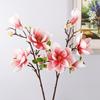 Handmade Simulation Big Magnolia Large Faux Magnolia Branch  Party Favors