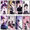Чехол для телефона Tsuyuri Kanawo Demon Slaye для Realme GT 2 9i 8i 7i Pro X50 X2 C35 C21 C20 C11 C3 Мягкая черная накладка для телефона