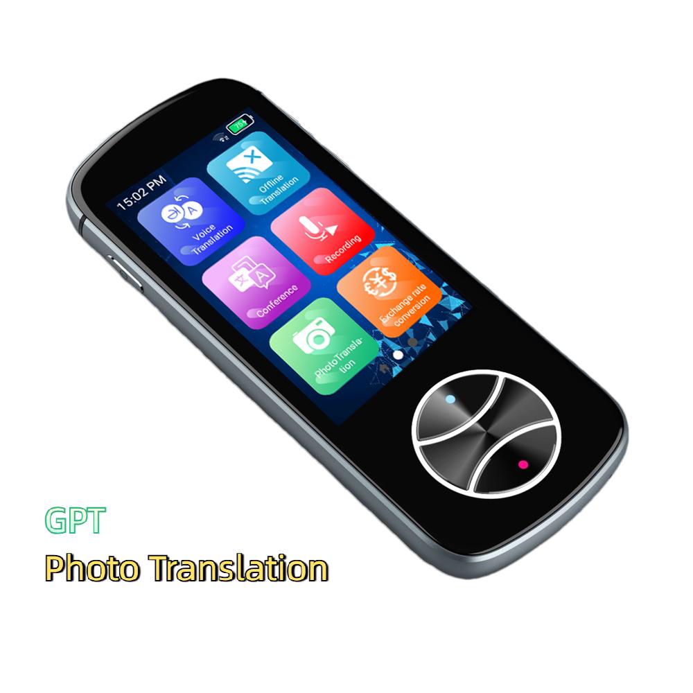 Smart Multilingual Translator - Offline & Photo Translation, 3.0-Inch Touchscreen, Supports 107 Languages