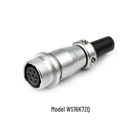 WEIPU WS16 Air Mating Circular Connector, 2-10 Pin.