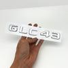 DZECY1 3D Black Logo GLC43 GLC63 GLC200 GLC220d Letters 4MATIC Badge Car Rear Star Sticker Trunk AMG Emblem For Mercedes Benz AMG X253