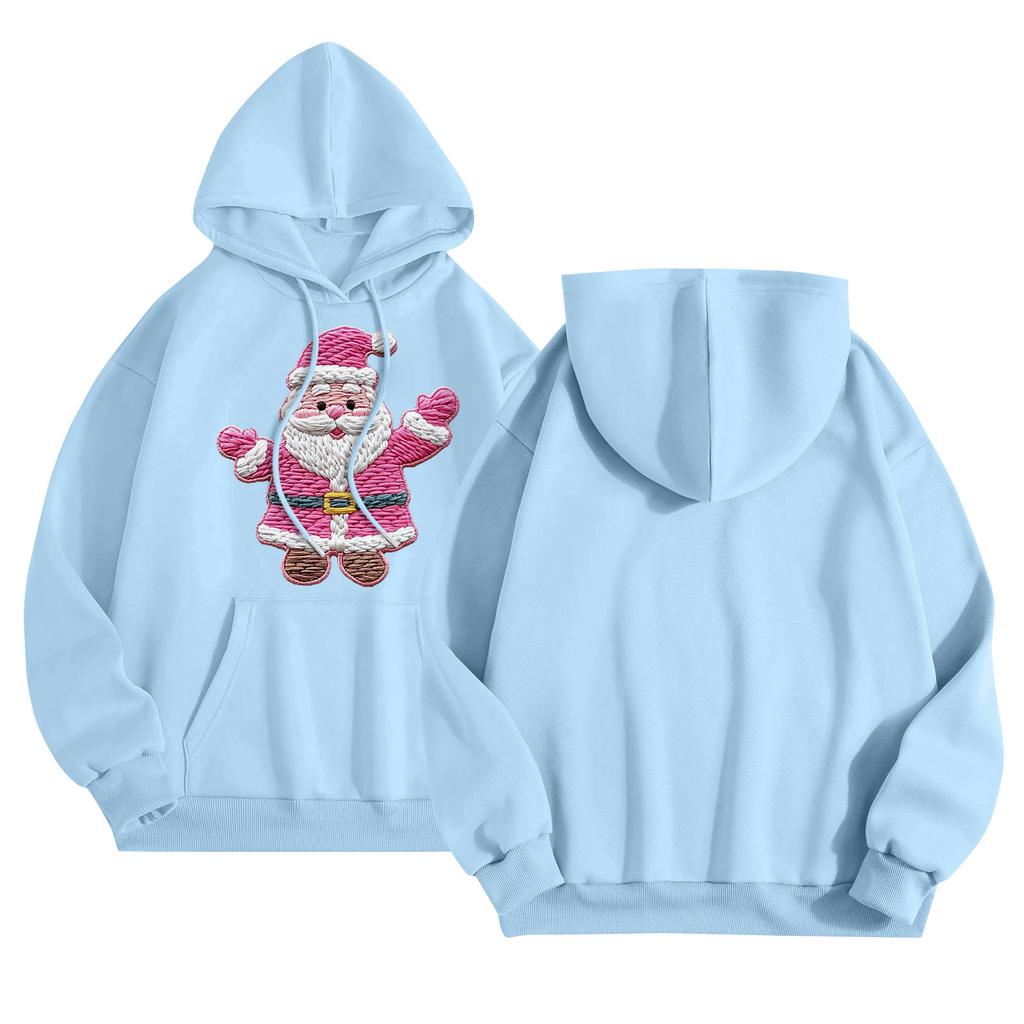 Женская повседневная толстовка с капюшоном и круглым вырезом, длинными рукавами и принтом