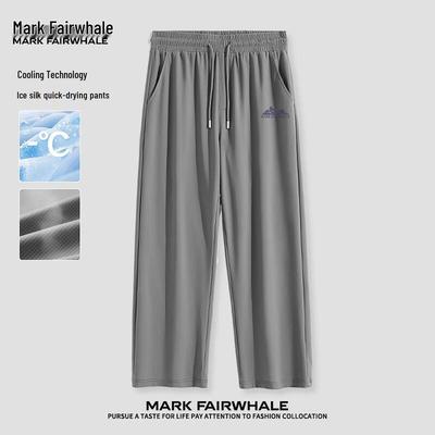Мужские легкие быстросохнущие брюки с широкими штанинами MARK FAIRWHALE из ледяного шелка