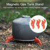 3Pcs Magnetic Gas Tank Stand Heavy Duty Portable Outdoor BBQ Picnic Fuel