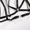 Women's Metal Chain Cutout Erotic Lingerie