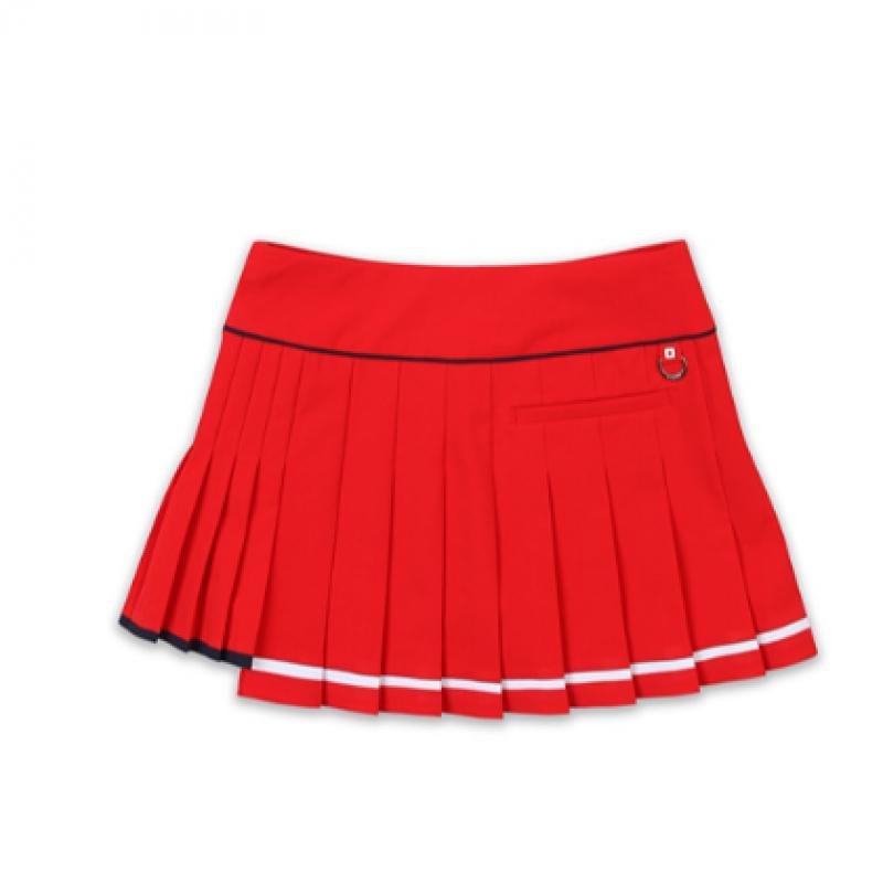 ONOFF Женские плиссированные кюлоты S с внутренними шортами 4012la Красный