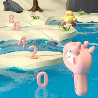 Мультяшная водная игрушка Yousheng для детей Мини-водный пистолет Портативная для игр на свежем воздухе Многоразовая, не протекает Веселая летняя игрушка для бассейна Подарок для детей