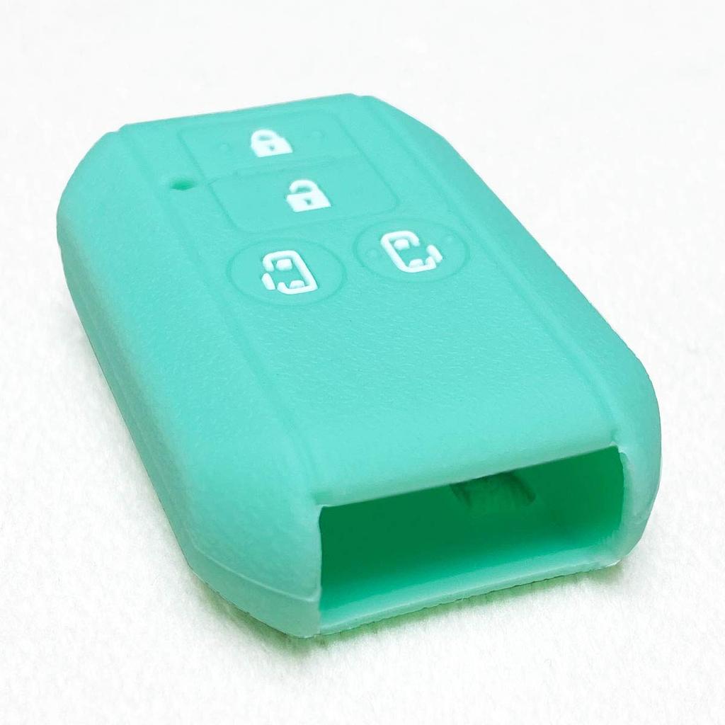 IKT Smart Key Silicone Cover for Suzuki/Mazda Cars, 4 Buttons, Emerald Green, New Spacia,