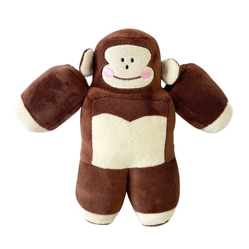 Cute Roblox Style Plush Toys - Gorilla Monkey Dark Wizard Two-Face Suit Man Stuffed Animals Soft Plushie Dolls for Game Fans Backpack Decor Birthday