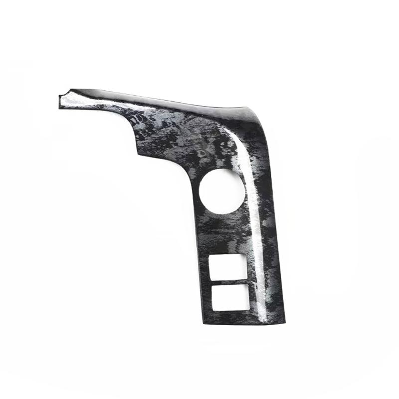 For Toyota Voxy Noah 70Series ZRR70 ABS Carbon Fiber Style Car Decoration Headlamp Control Panel Pasted with Interior Trim Strip