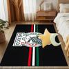 Mexico Football Crest Rug Game Carpet, Floor Mat for Bedroom Living Room Entryway Rug, Home Decor Idea Gift for Christmas birthday