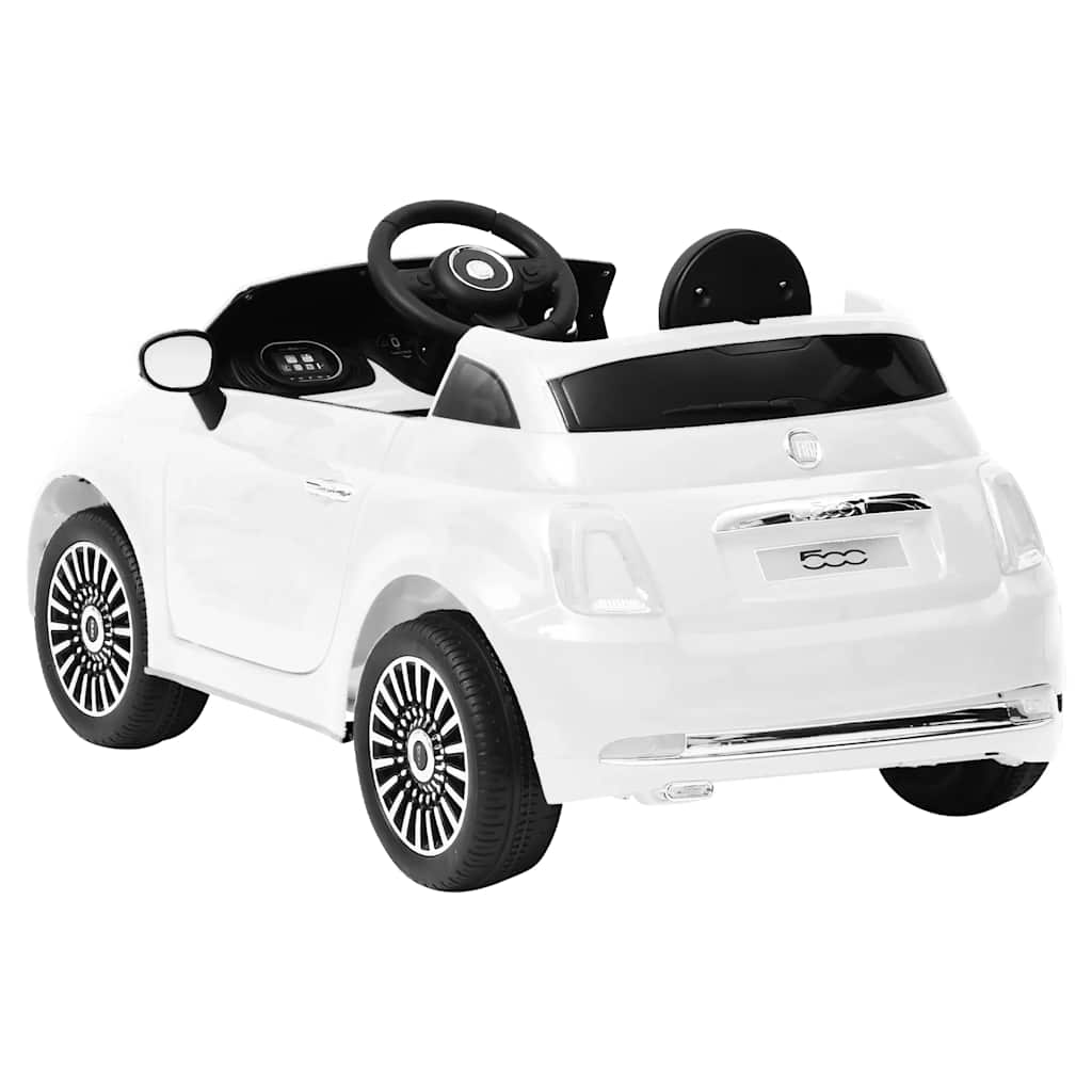 Детский электромобиль Fiat 500 Белый