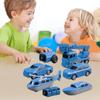 26pcs/set Magnetic Transform Engineering Car Assembled Toys with Storage Box, Magnetic Blocks Outdoor Toddler Activities Toys