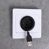 Storage 86Type With Outlet Hole Cable Cover Cable Socket Panel Wall Blank Panel Decorative Cover