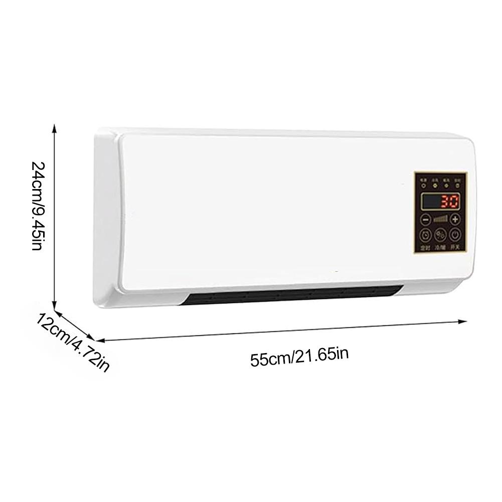Wall Mounted Portable Airconditioner with Remote Control Split Max Airconditioners Mini Split AC/Heating System for Home Office