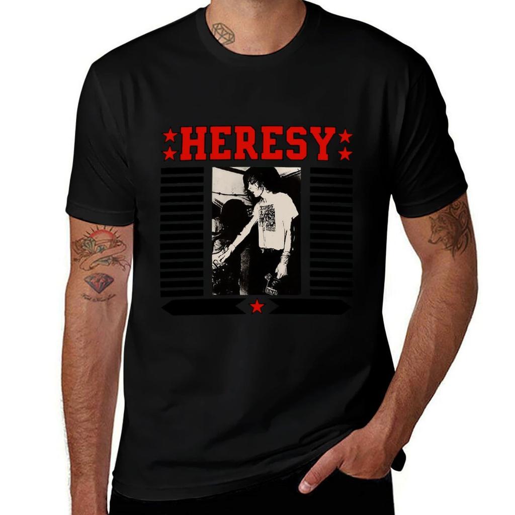 Heresy Concrete Sox TShirt cotton t shirts Unisex black cotton tshirt plain for Unisex package Unisex t shirt cotton TShirt