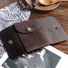 Держатель для карт из натуральной кожи с кошельком для ключей для мужчин, высококачественный органайзер для ключей в стиле ретро для женщин, чехол для ключей для дома