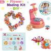 1 Набор Сделай сам Букет из тканевых цветов Набор Детская Ручная работа Красочный Цветок Изготовление Игрушка Малыши Девочки Развивающий Цветочный Букет Искусство Ремесла Занятия Игрушка