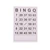 40Pcs Bingo Cards Easy Read 75 Numbers Chips Card Game Board Game Activity Intelligence Educational Bingo Toys For Kids