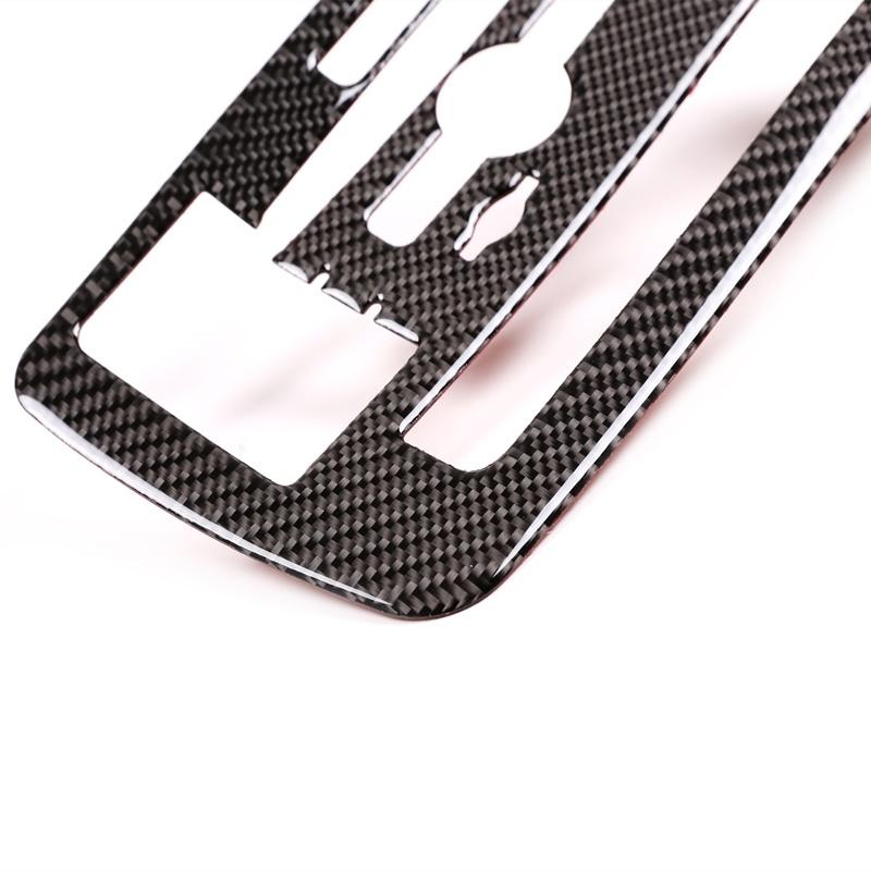 Углеродное волокно Стайлинг автомобиля, центральная консоль, мультимедийный компакт-диск, декоративная наклейка для Mercedes Benz A Class CLA 15-19 GLA 13-18