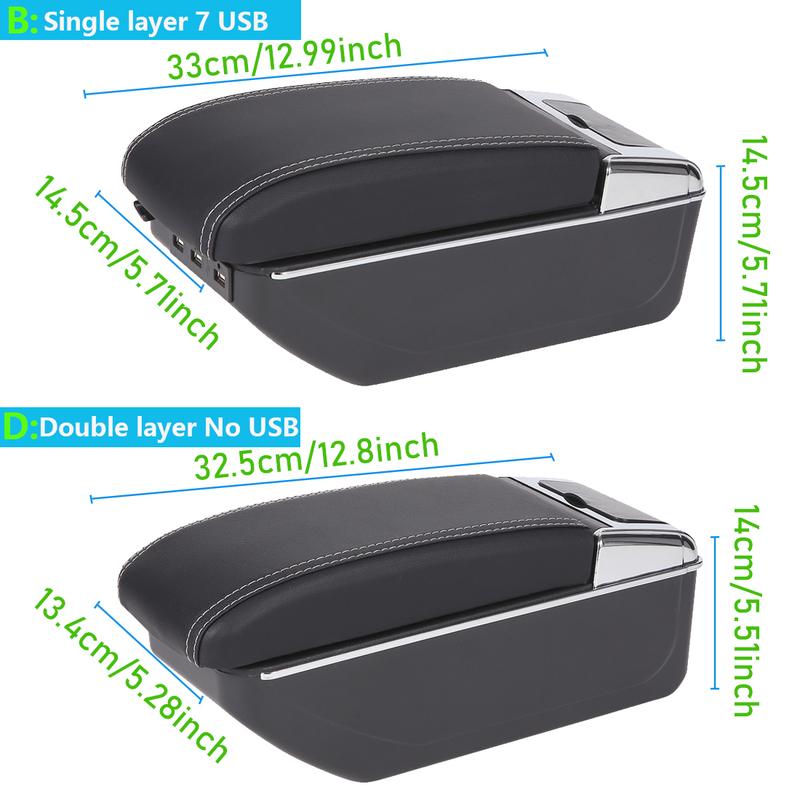 For Renault Duster Armrest For Nissan Terrano 3 Renault Duster Oroc 2012-2018 Car Armrest Box Storage Box parts Car Accessories