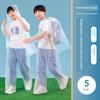 Children's Disposable Foot-Covering Rain Pants, Waterproof Large Size Thickened Full-Body Adult Rafting Split Raincoat
