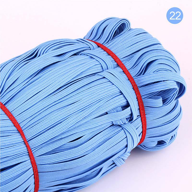 30 м эластичная резинка 0,6 см, тонкая плоская повязка на голову, аксессуары для волос, сделай сам, для одежды, обуви, аксессуары для шитья