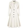 Autumn and Winter New Women's Woolen Coat Long-sleeved Fashion Casual Trench Coat Women