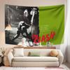 Гобелен Рок-н-ролл Музыка Хэви-метал The Clash Настенное украшение для спальни Большой тканевый фон для общежития Декор для концерта