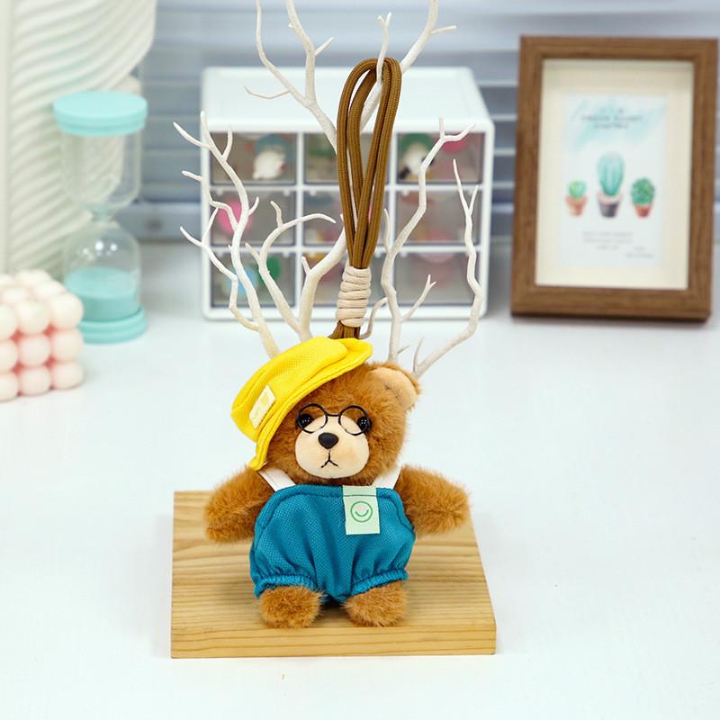 Животное Медведь Плюшевый Брелок 12 дюймов Короткий Плюш Мягкий Рюкзак Подарок Для Подарка Детям