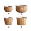Woven Er Basket Rattan Braided Succulent Storage Garden Plant Pot Manual Fruit Organizer Wedding Party Ornaments